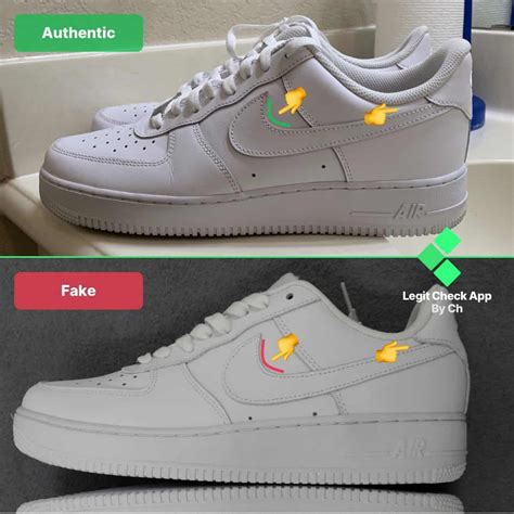 nike original vs fake|nike air force 1 scam.